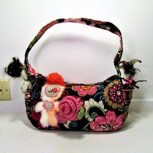 Mod Floral Pink 2007 Redesigned to VooDoo Purse